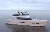 鋁合金飛橋豪華釣魚艇（63尺）